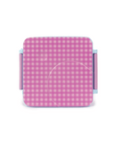 Bento Lunch Box - Lilac Gingham