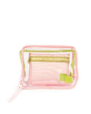 Cheeky Cosmetic Case - Lime & Pink