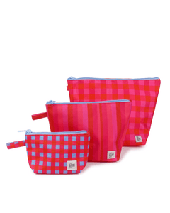 Handy Pouch Trio -  Cherry Pie