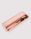 Cutlery Kit - Rose Gold with Blush Handle